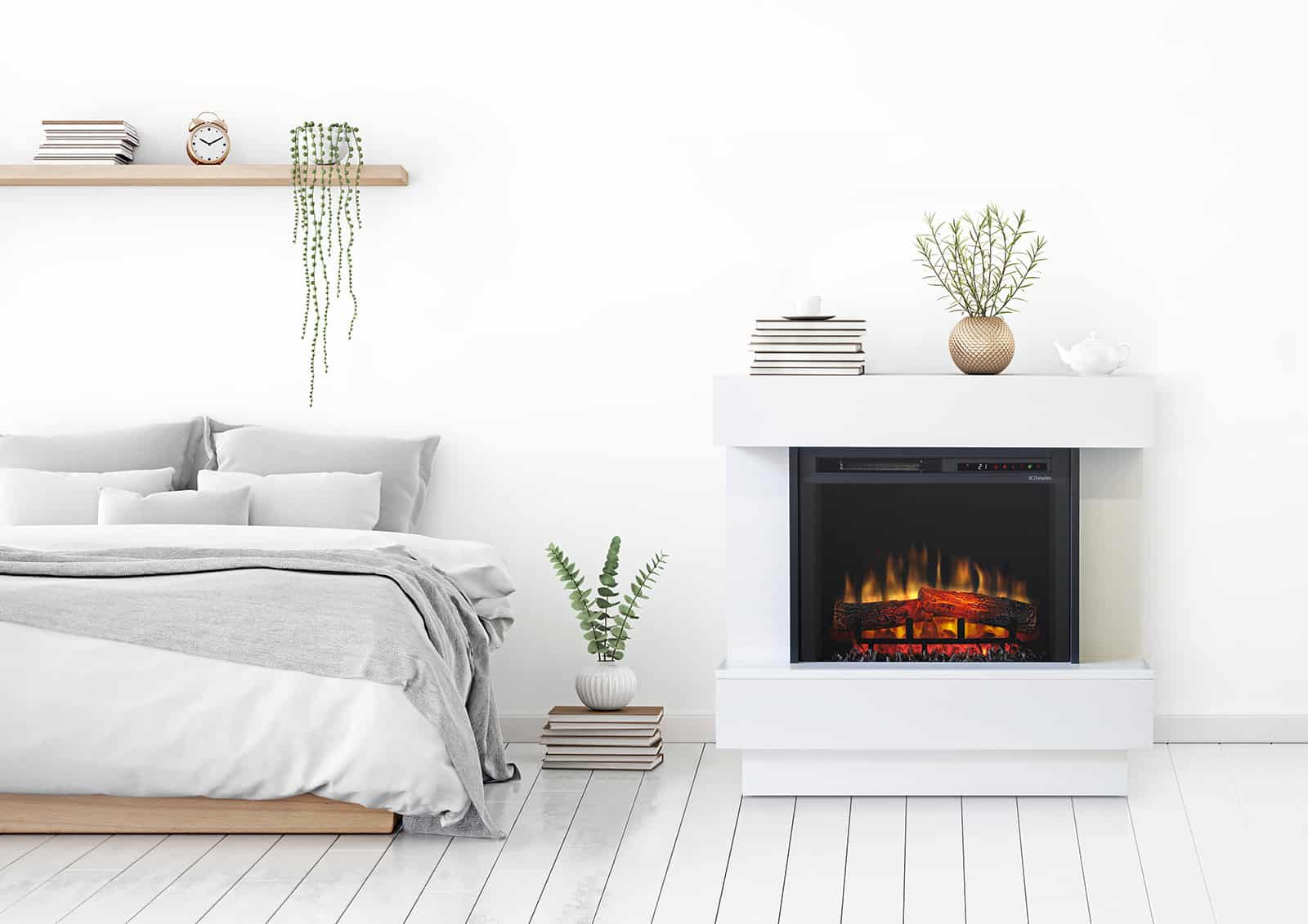 Dimplex Avalone Επιδαπέδια Ηλεκτρικά Τζάκια με Επένδυση - Image 3