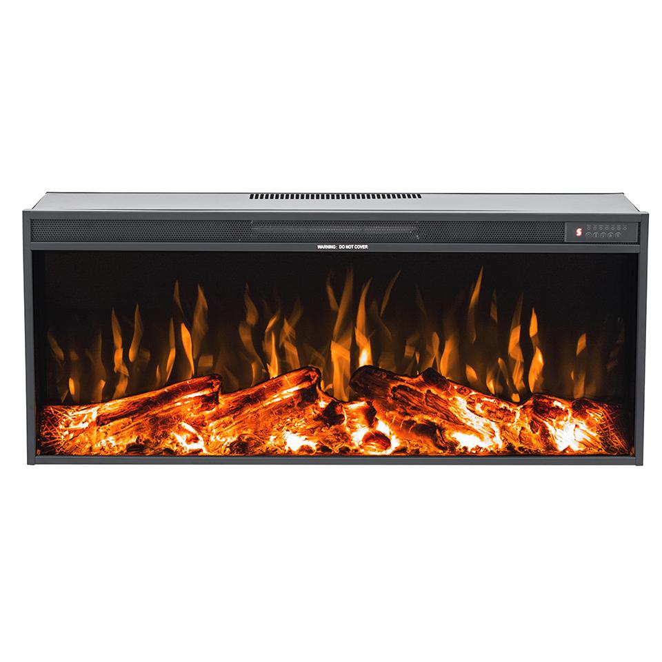 Ηλεκτρικό Τζάκι Milano De Lux Ένθετο 1600W
