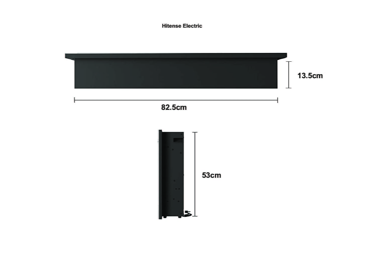 WXF700-SLIM3D Hitense Ηλεκτρικό Τζάκι Επιτοίχιο και Ένθετο Led - Image 4