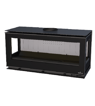 CAIRO 110 3C BOX BRONPI Ενεργειακό Ένθετο τζάκι ξύλου - Image 10