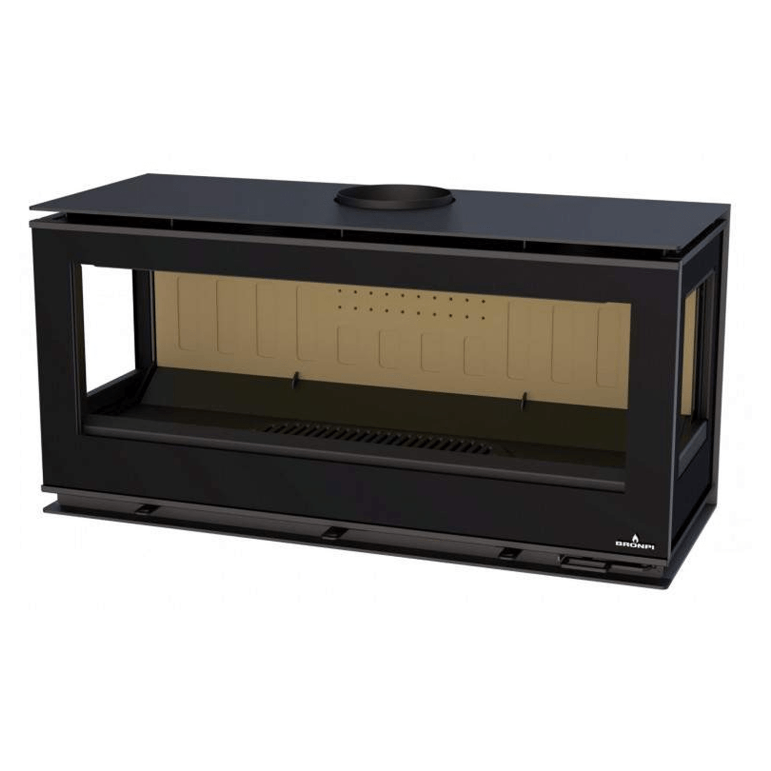 CAIRO 110 3C BOX BRONPI Ενεργειακό Ένθετο τζάκι ξύλου