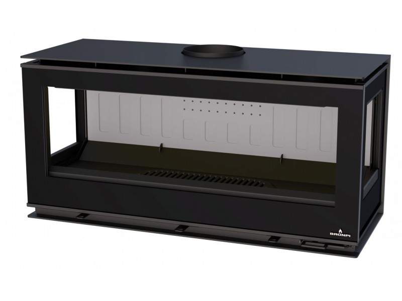 CAIRO 110 3C BOX BRONPI Ενεργειακό Ένθετο τζάκι ξύλου - Image 6