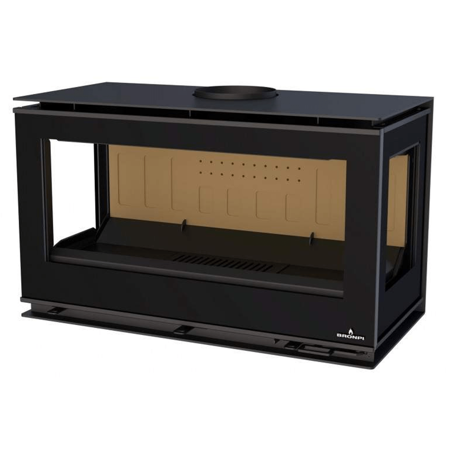 CAIRO 90 3C BOX BRONPI Ενεργειακό Ένθετο τζάκι ξύλου